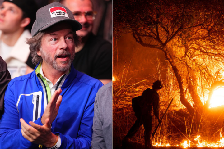 David Spade offers $5K to those who catch arsonists lighting fires in L.A.
