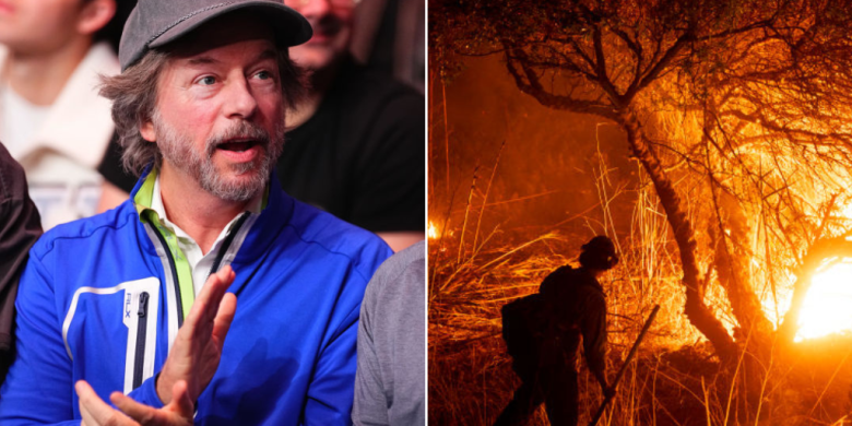 David Spade offers $5K to those who catch arsonists lighting fires in L.A.
