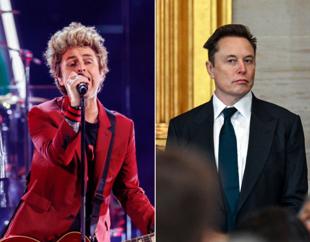 It's not the first time Green Day's Billie Joe Armstrong has criticized Elon Musk.