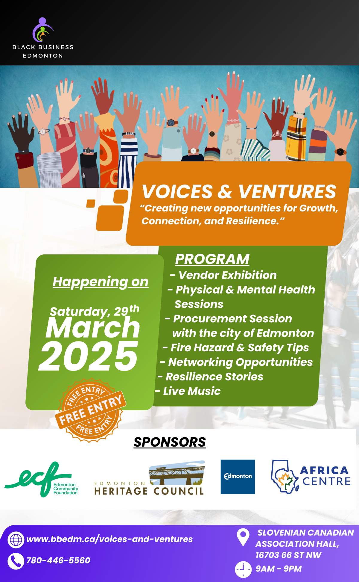 BLACK BUSINESS EDMONTON VOICES AND VENTURES - image