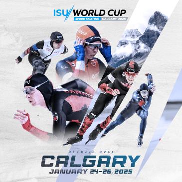 ISU World Cup Speed Skating, Supported by Global Calgary & QR Calgary - image