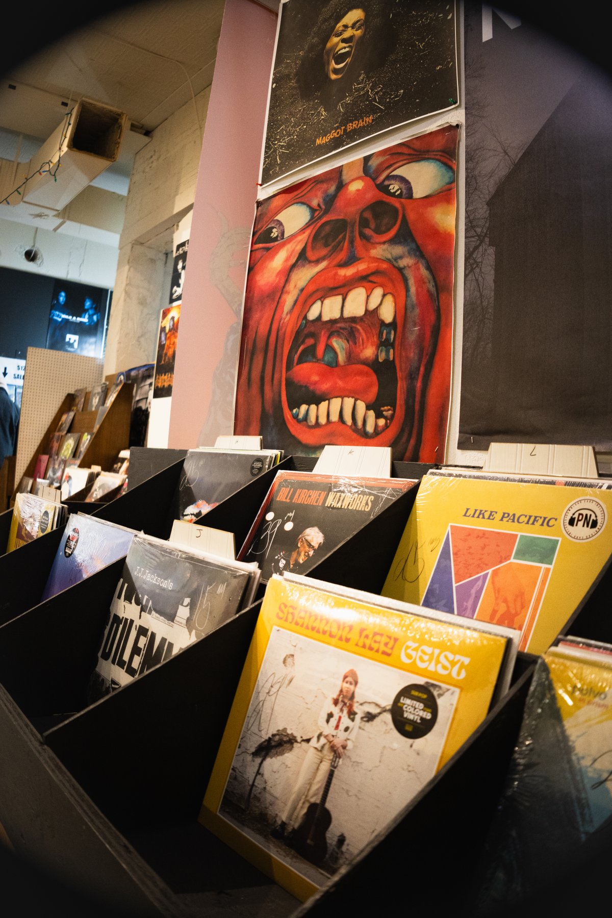 X-Ray Records is a popular stop for those looking for vinyl.