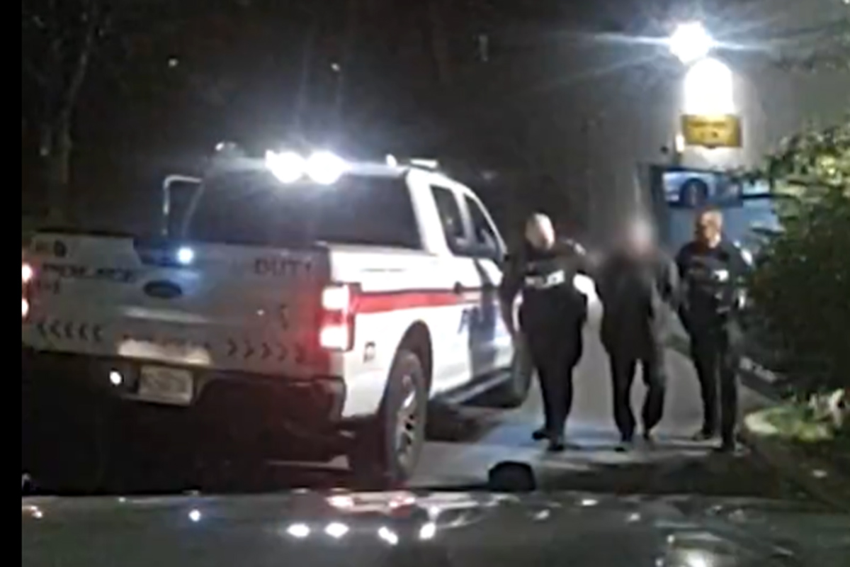 ‘You’re hitting the wall’: Woman warns drunk driver in video released by Ontario police