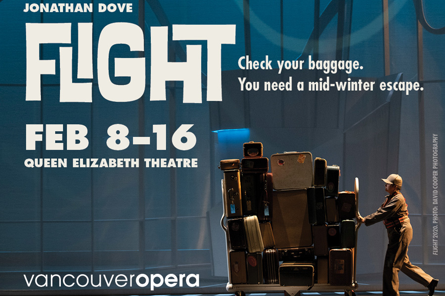 VANCOUVER OPERA PRESENTS FLIGHT FEBRUARY 8 – 16 - image