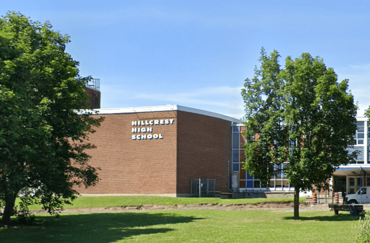 Hillcrest High School in Ottawa.