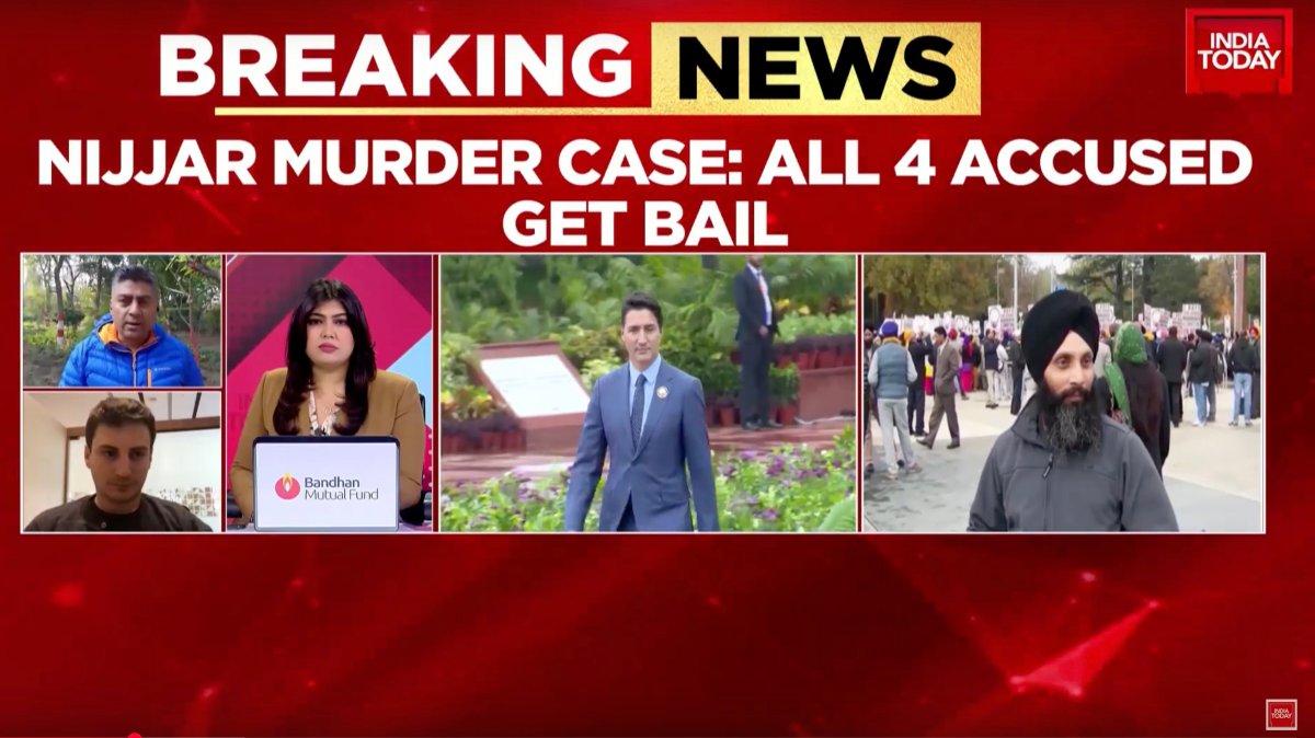 India Today was among dozens of Indian news outlets that falsely reported the release of the 4 suspects accused of killing Hardeep Singh Nijjar.