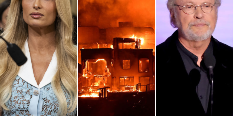 Paris Hilton, Billy Crystal among celebrities who lost homes in L.A. wildfires