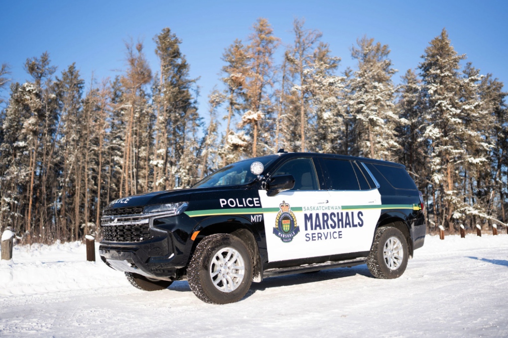  A marked Saskatchewan Marshals Service vehicle in this undated handout photo. The new police force is set to be operational in the province this summer with 17-20 officers.