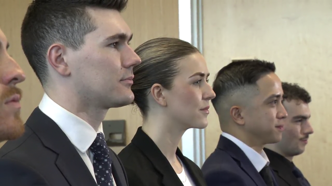 Metis siblings sworn in together in new crop of Vancouver police recruits