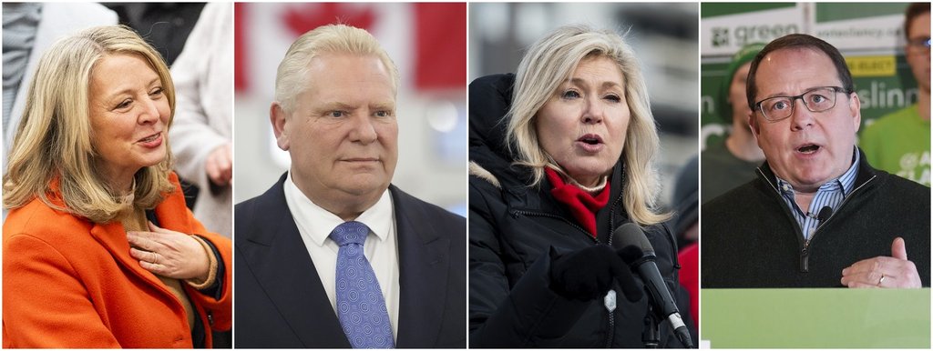 Ontario votes: Leaders making stops in Toronto, and southwestern and northern Ontario