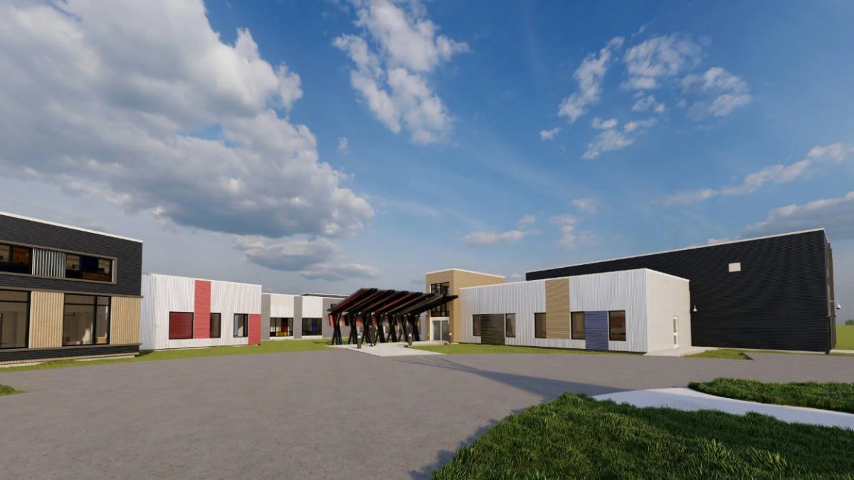 Rendering of the Blood Tribe Recovery Community that will be located just outside of Cardston.