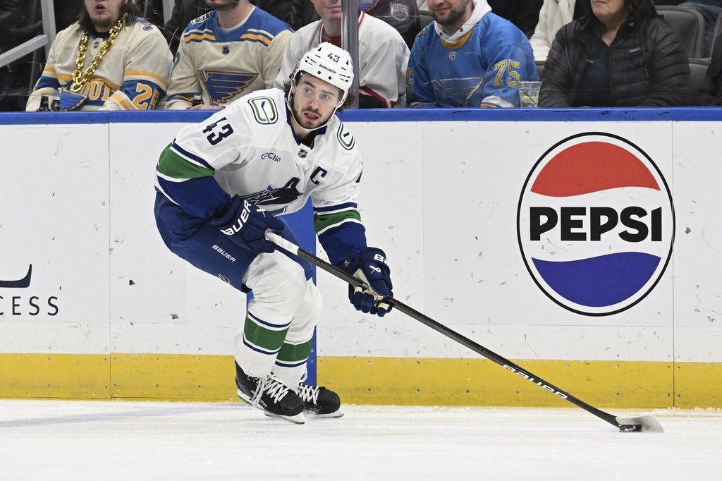 Defenceman Hughes to miss Canucks game vs. Leafs