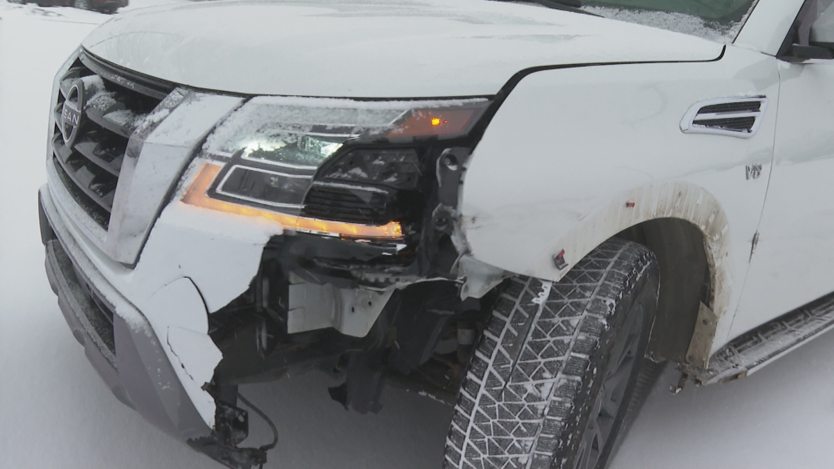 ‘It’s a mess’: child among the injured in Highway 2 crash near Airdrie, Alta. - image