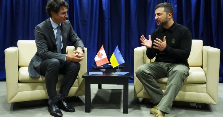 Ukraine ‘must’ be part of peace talks, Trudeau says in call with Zelenskyy