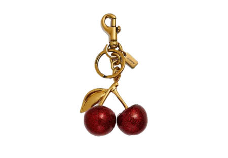 Cherry Bag Charm - spring accessory trends 2025