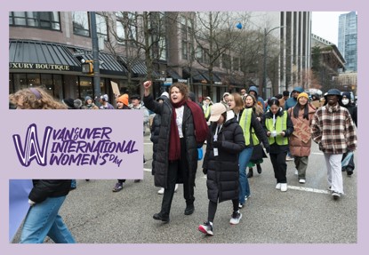 International Women’s Day March Vancouver - image