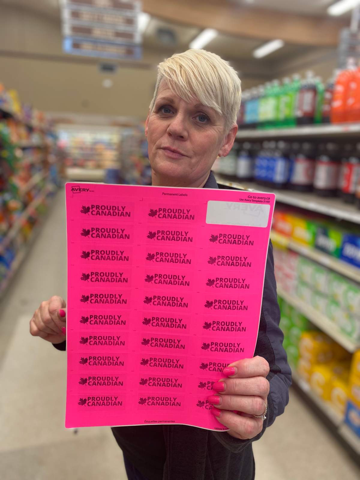 Tariff threats from the U.S. has many Canadians demanding locally produced goods. Retailers like Family Foods in Winnipeg are answering that call marking shelves with 'Proudly Canadian' tags.