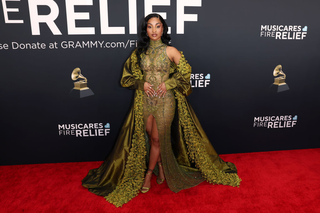 Shenseea attends the 67th Annual GRAMMY Awards on February 02, 2025 in Los Angeles, California.