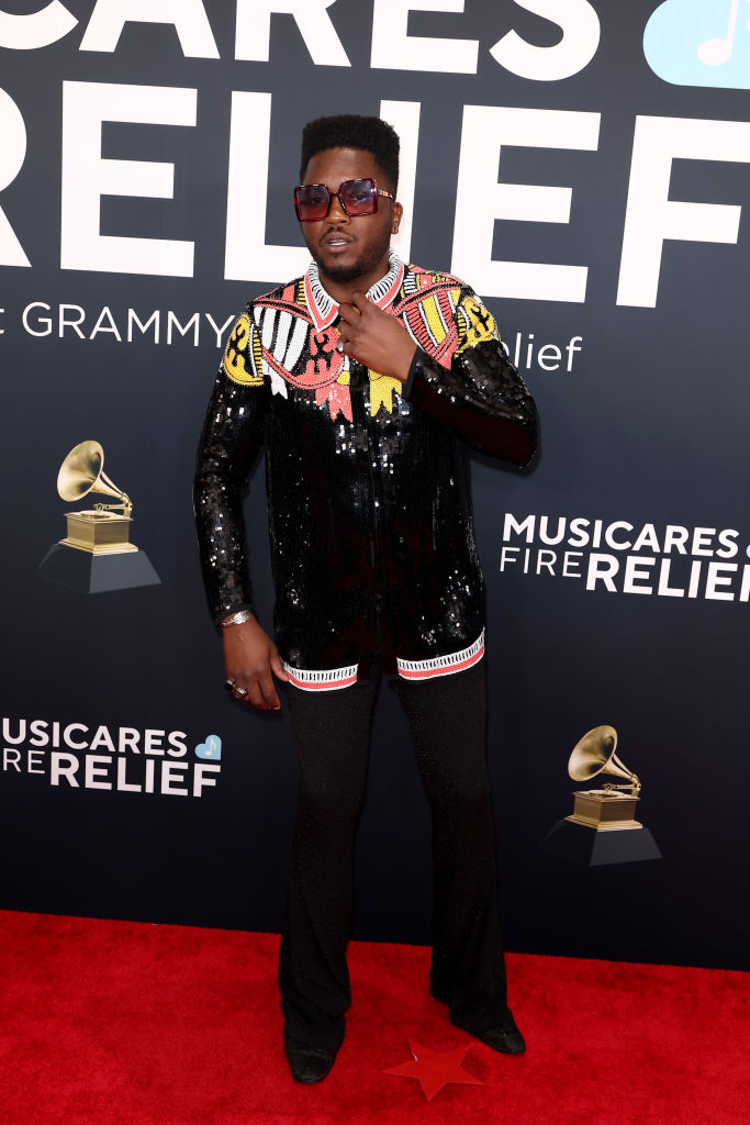 Cimafunk attends the 67th Annual GRAMMY Awards on February 02, 2025 in Los Angeles, California.