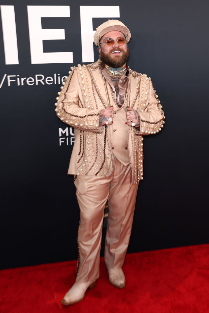 Teddy Swims attends the 67th Annual GRAMMY Awards on February 02, 2025 in Los Angeles, California.