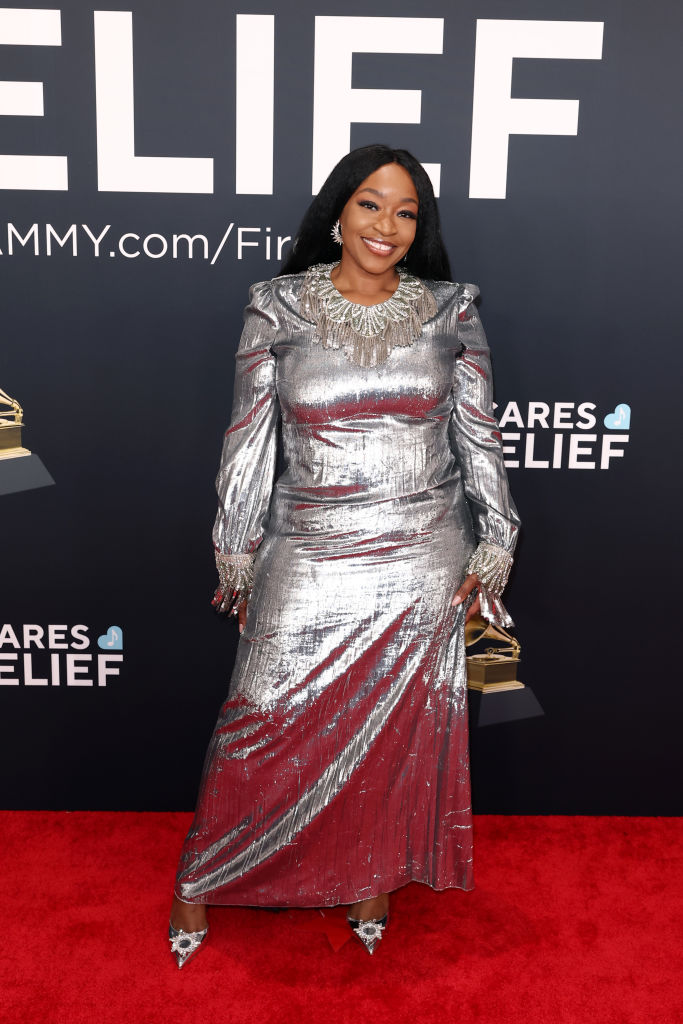 Massah David attends the 67th Annual GRAMMY Awards on February 02, 2025 in Los Angeles, California.