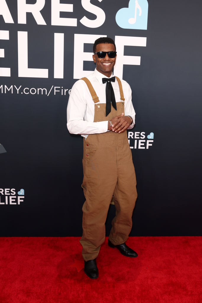 Joshua Boone attends the 67th Annual GRAMMY Awards on February 02, 2025 in Los Angeles, California.