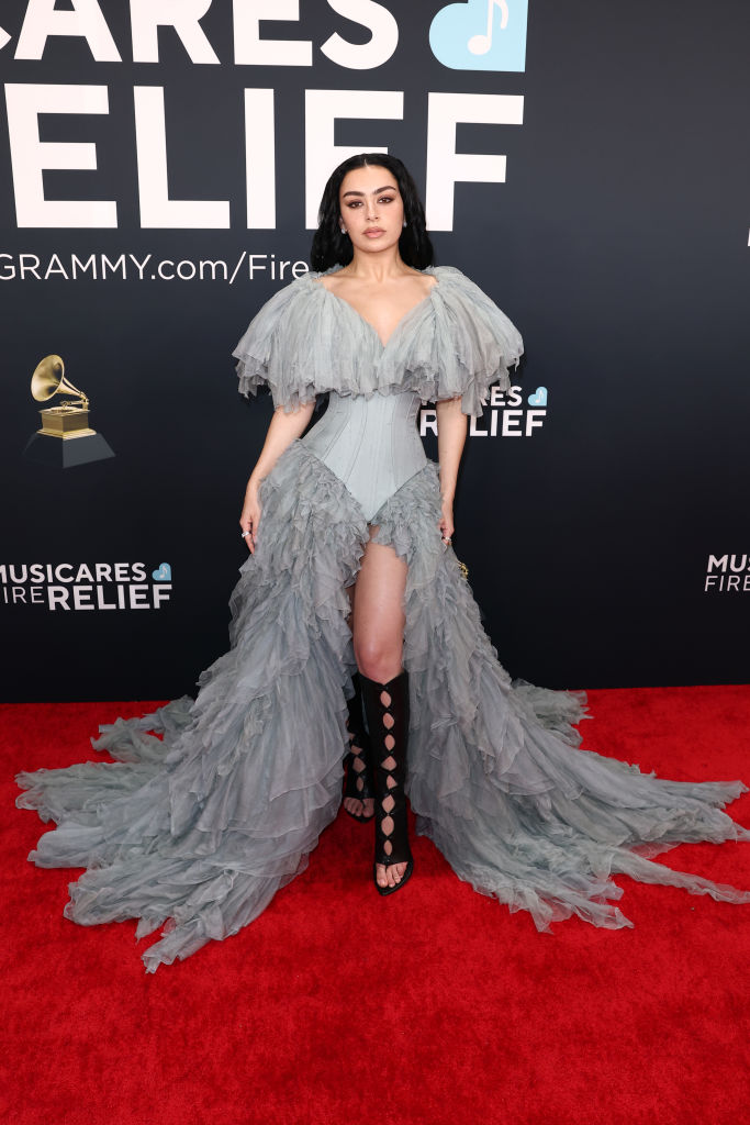 Charli XCX attends the 67th Annual GRAMMY Awards on February 02, 2025 in Los Angeles, California.