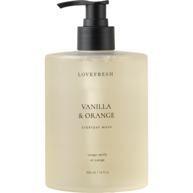 Lovefresh Everyday Wash Vanilla & Orange