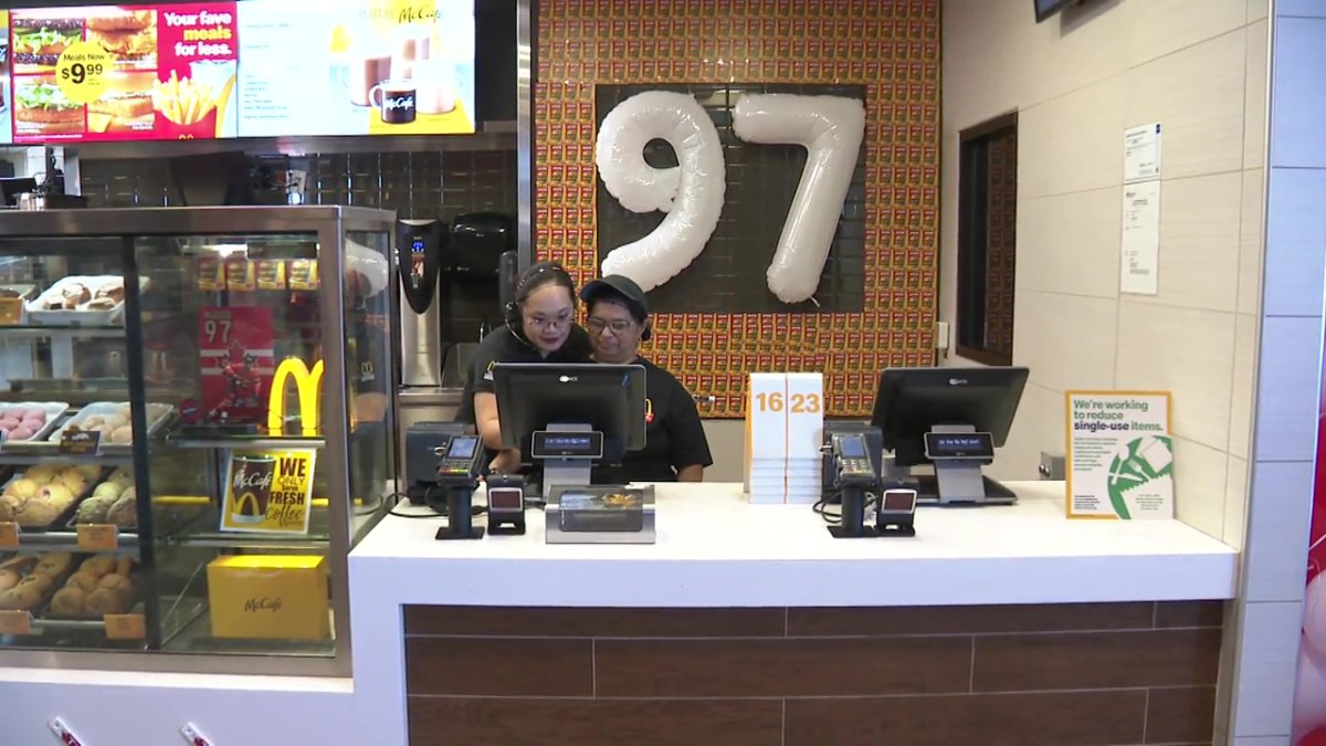 A McDonald's in south Edmonton rebranded as McDavid's to honour the captain of the Edmonton Oilers on Friday, February 28, 2025.