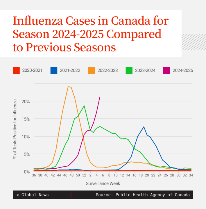 The flu is on the rise in Canada. Here’s what to know - National ...