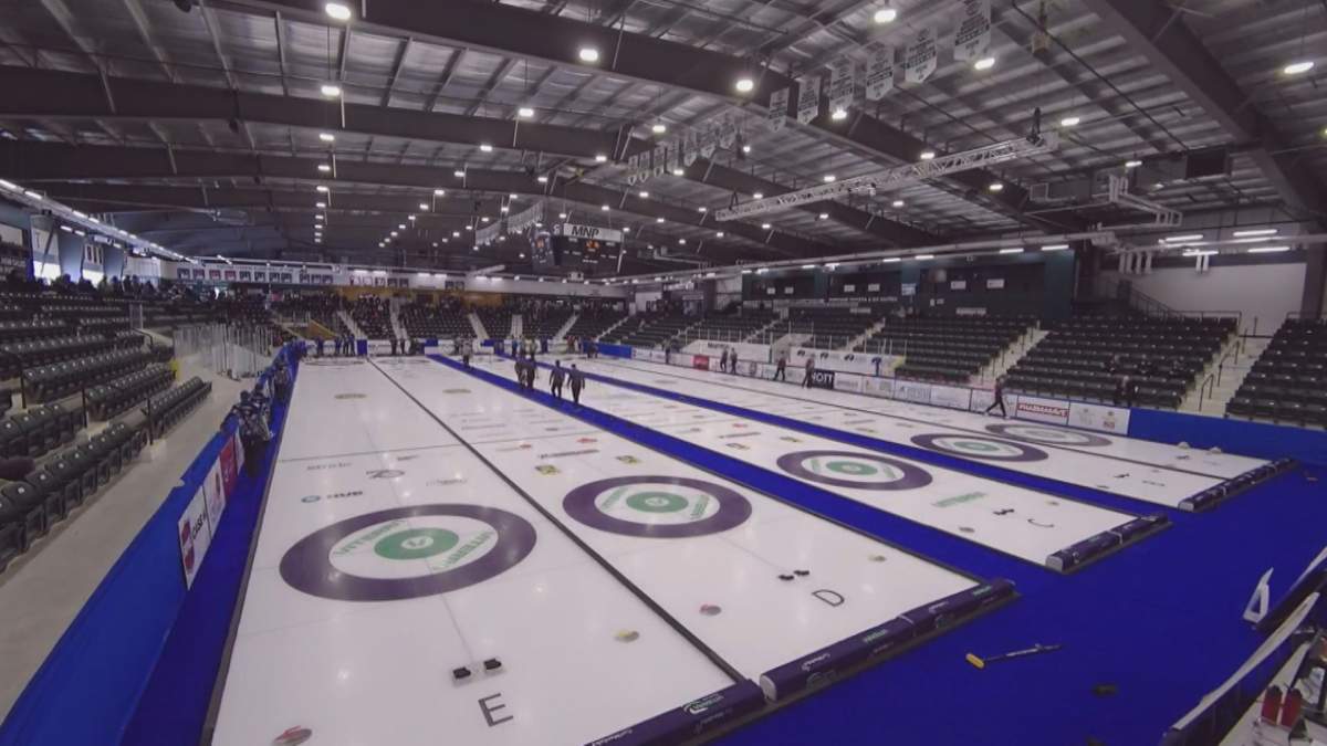 The second day of competition at the Viterra Championship in Portage.