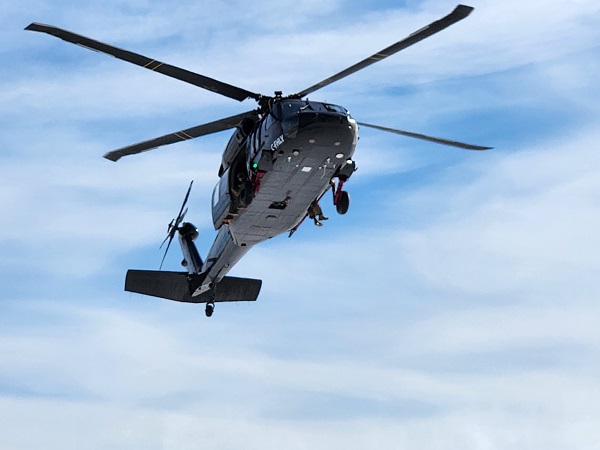Blackhawk helicopter deployed to bolster B.C.-U.S. border security