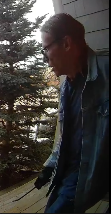 Calgary police are asking for the public's help identifying a man believed to be responsible for trying to break into a home in Mount Pleasant while the homeowner was inside.