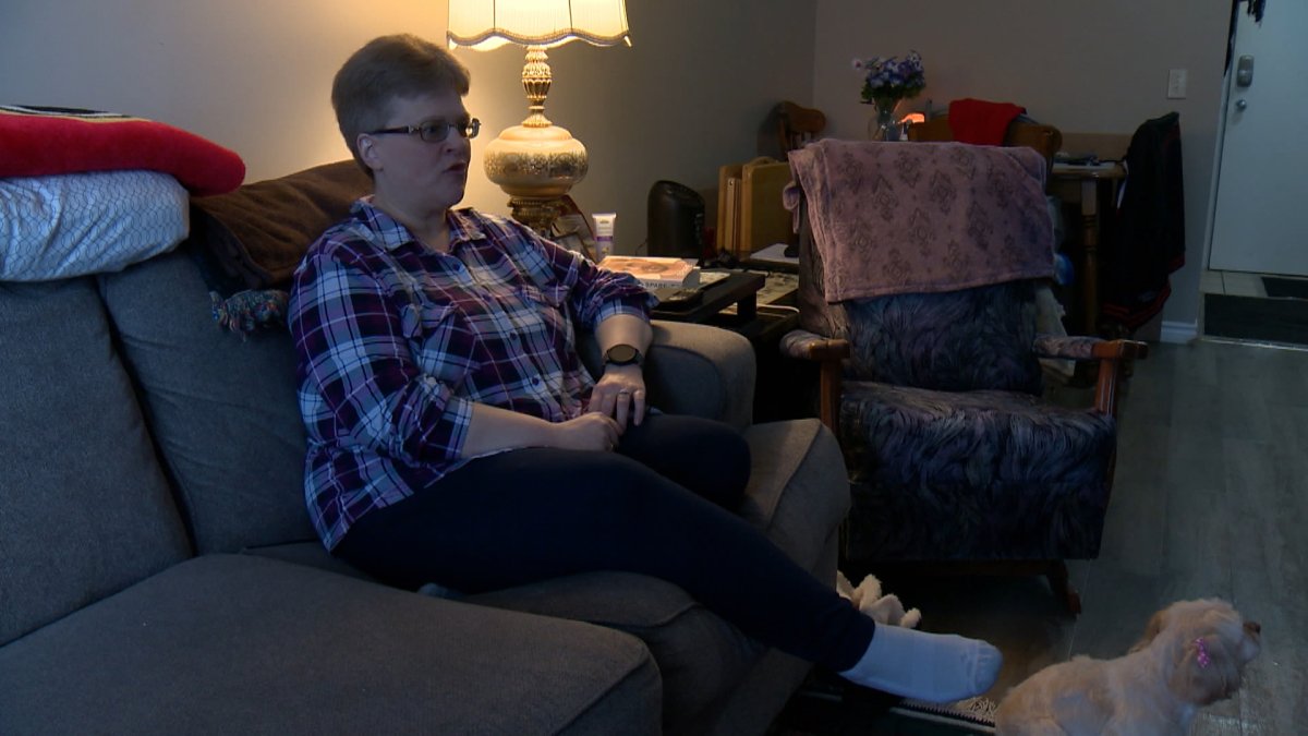 Michelle Bradley, who rents an apartment in northwest Calgary says she first complained about not having enough heat on January 20 and is still waiting for her landlord to fix the problem.