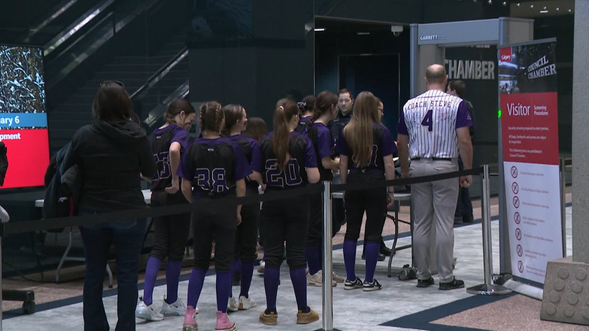 Dozens of athletes, parents and Calgary residents lined up to voice their support for an ambitious new plan to build more recreational facilities in the city.