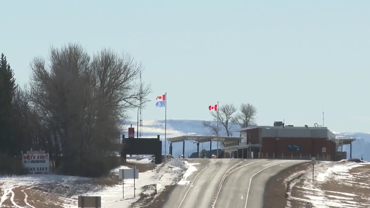 Alberta Premier Danielle Smith says the job of patrolling the Canada-U.S. border will likely require resources from federal, provincial and possibly municipal law enforcement agencies.