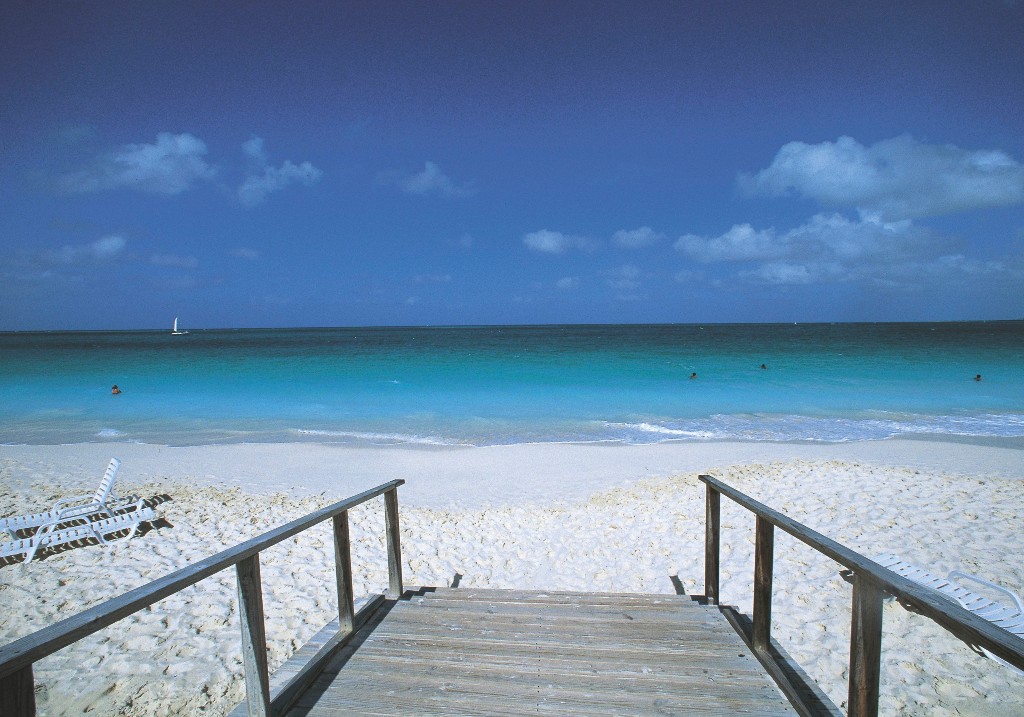 A file photo of Grace Bay Beach, Providenciales, Turks and Caicos.