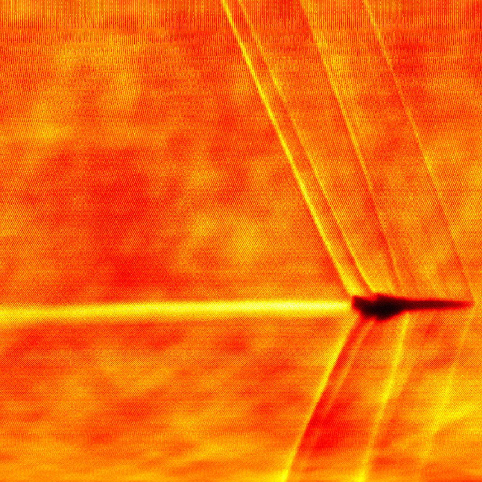 NASA image shows astonishing moment supersonic jet pierced sound barrier​