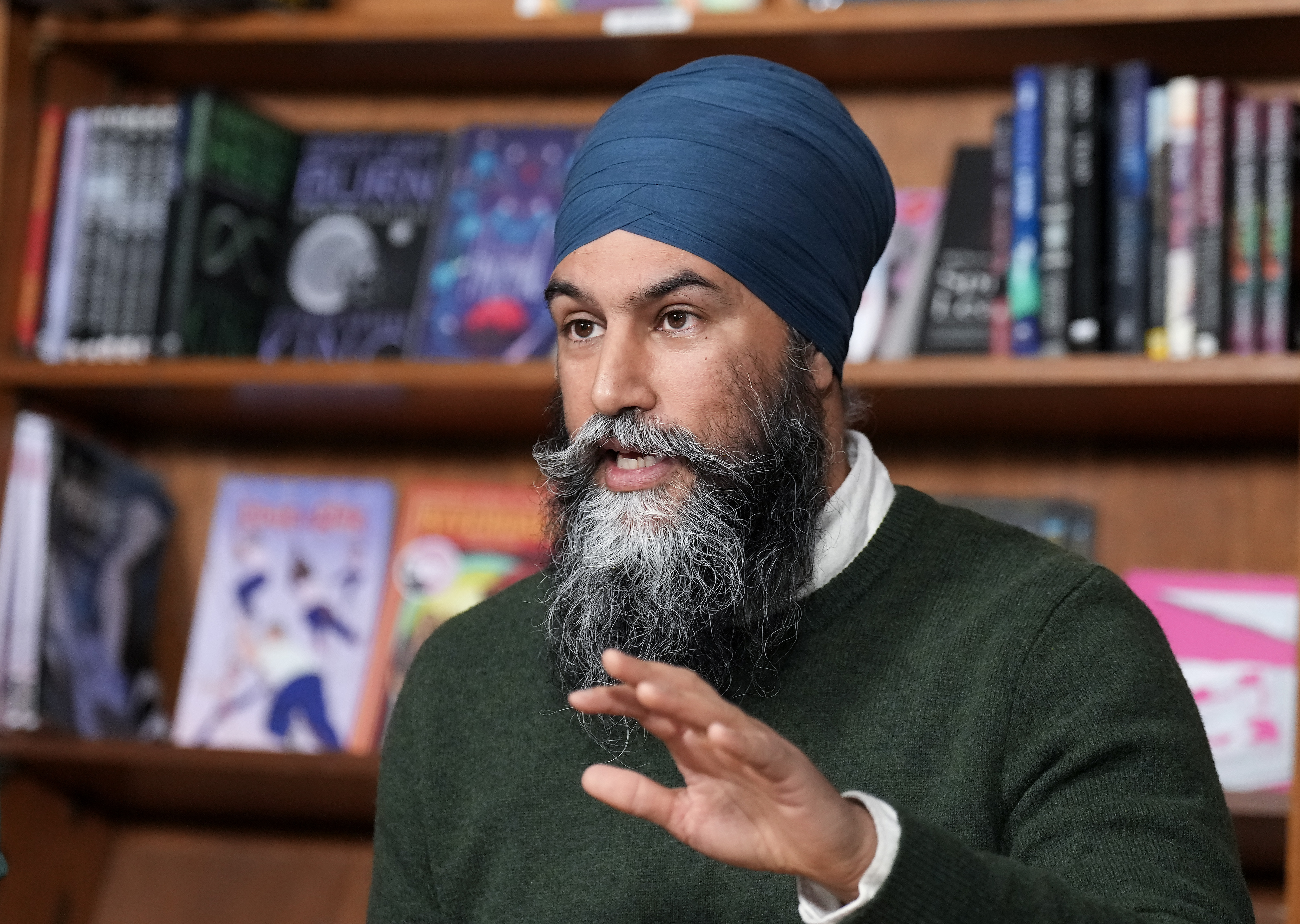 Federal NDP Leader Jagmeet Singh is accusing corporate landlords of