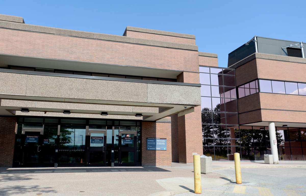 Newmarket Courthouse, Aug. 2, 2019. THE CANADIAN PRESS/Nathan Dentte