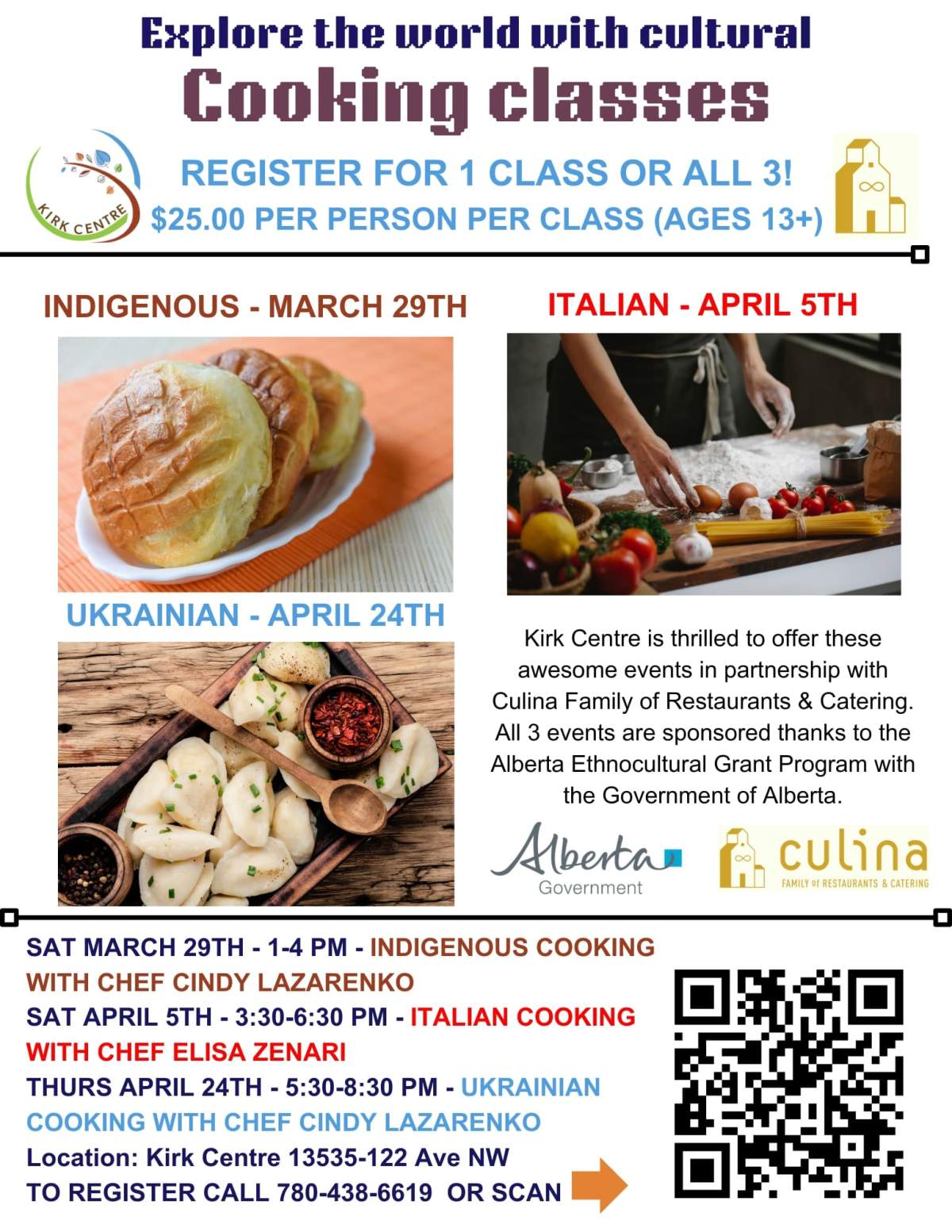 Ethnocultural Cooking Classes at Kirk Centre - image