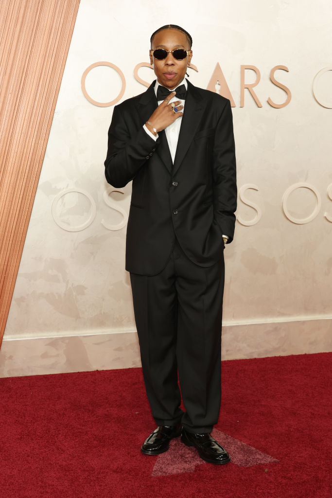 Lena Waithe attends the 97th Annual Oscars at Dolby Theatre on March 02, 2025 in Hollywood, California.