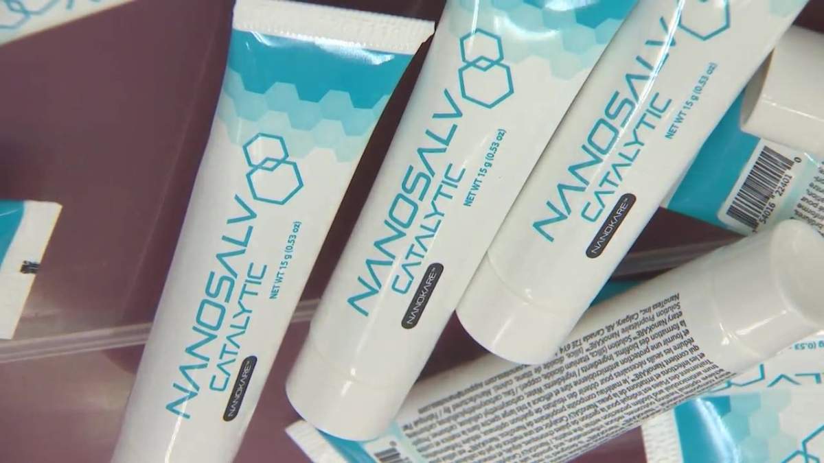 Calgary-based NanoTess makes a gell called NanoSALV that's designed to to help heal chronic wounds, skin injuries, infections and inflammation.