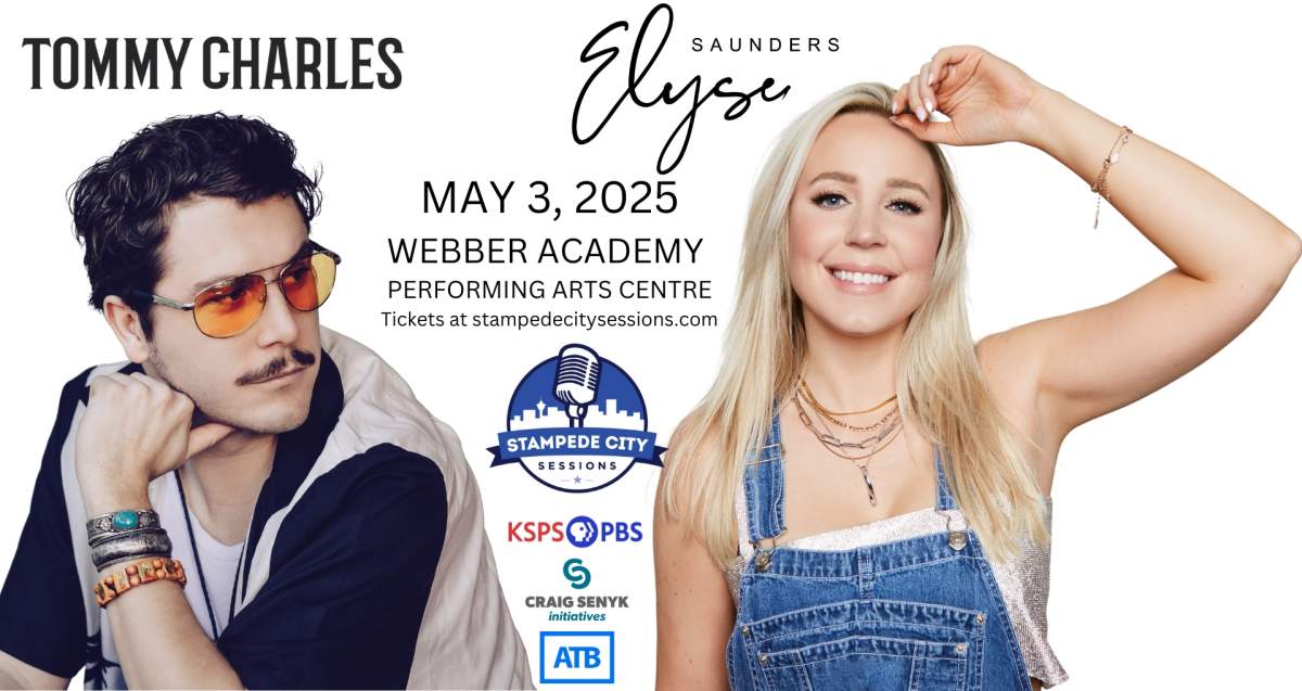 Stampede City Sessions live music broadcast series taping event – Elyse Saunders and Tommy Charles, Supported by Global Calgary - image