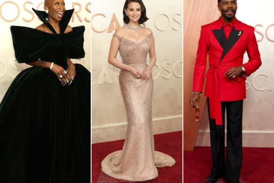 Stars walk the red carpet at the 2025 Academy Awards.