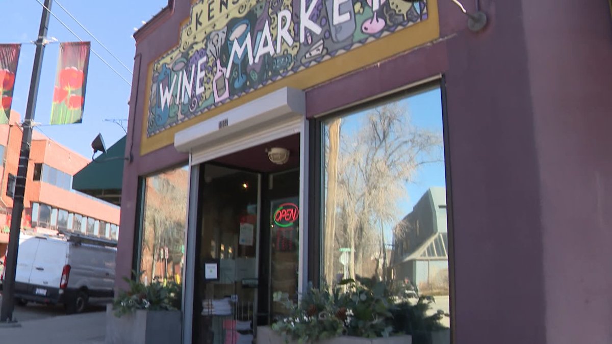 The owner of the Kensington Wine Market in Calgary said many of his customers had already stopped buying American products, even before the government announced a ban on future sales.