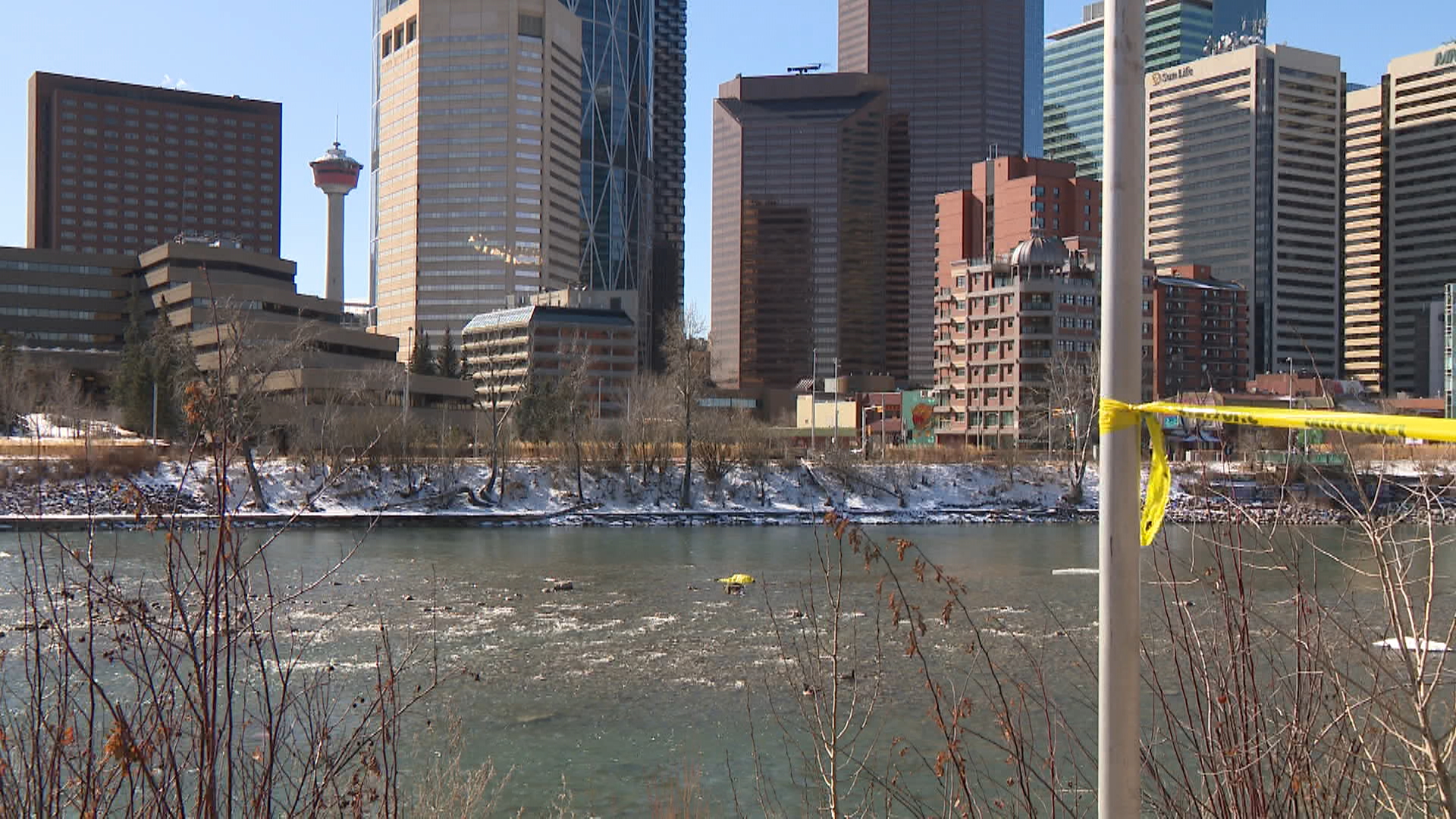 полицията в Калгари беше извикана малко след обяд във вторник