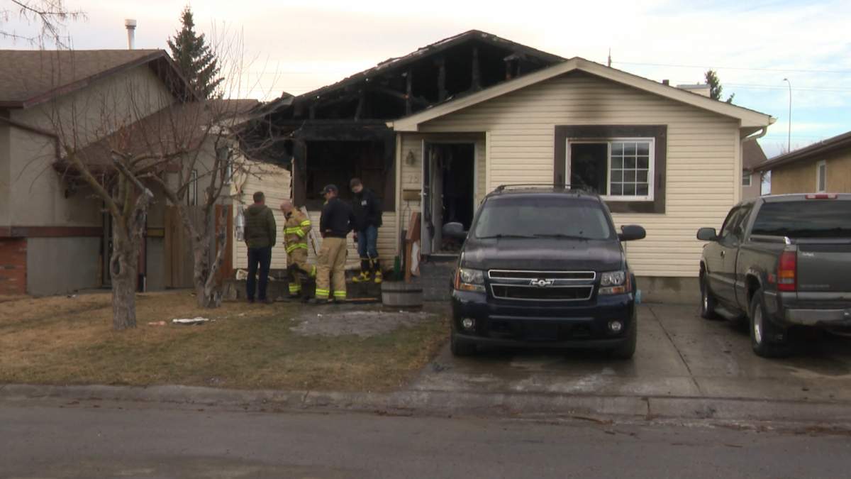 A house in Falconridge is considered a complete write-off after an early morning house fire.