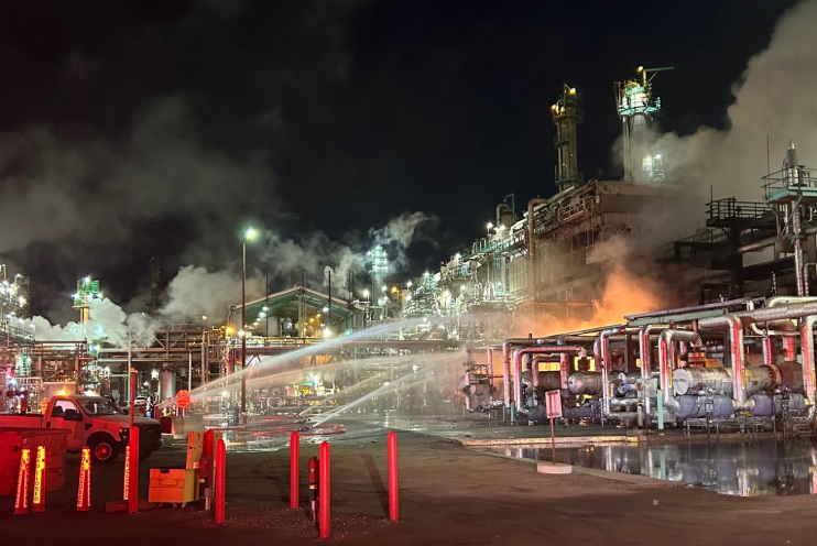 Пожар избухна в кооперативния комплекс на Regina CRC в началото