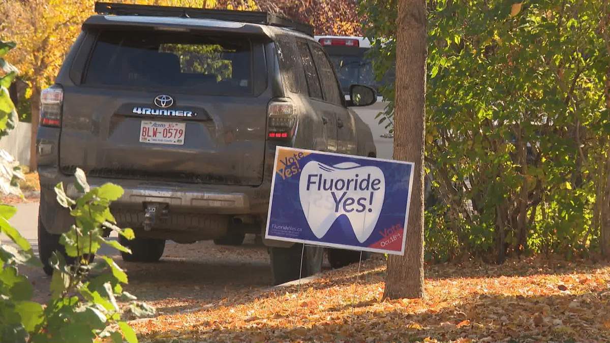 Fluoride was removed from Calgary's drinking water in 2011 - but a decision to add it again was made after a plebiscite in 2021 found 62 per cent of voters supported fluoridation.